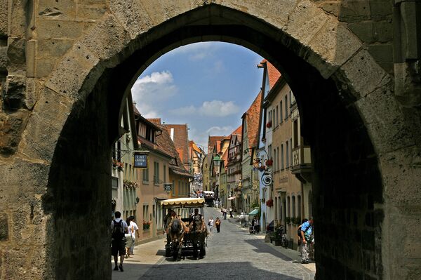 Cảnh quan thành phố Rothenburg ở Đức - Sputnik Việt Nam