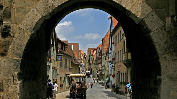 Cảnh quan thành phố Rothenburg ở Đức - Sputnik Việt Nam