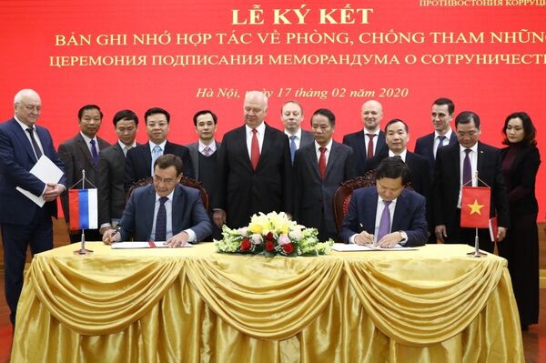 Việt Nam và Nga hỗ trợ nhau phòng chống tham nhũng - Sputnik Việt Nam
