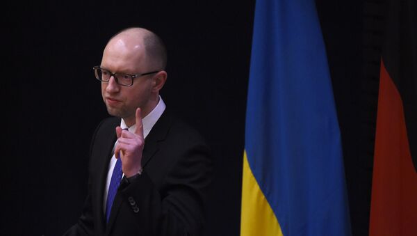 Thủ tướng Ukraine Arseniy Yatseniuk - Sputnik Việt Nam