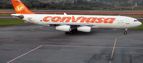 Máy bay Airbus A340-211 của công ty Venezuela ConViasa - Sputnik Việt Nam