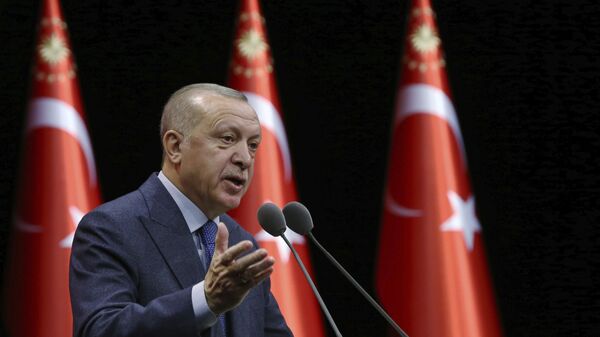 Tổng thống Thổ Nhĩ Kỳ Recep Tayyip Erdogan - Sputnik Việt Nam