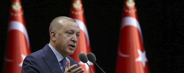 Tổng thống Thổ Nhĩ Kỳ Recep Tayyip Erdogan - Sputnik Việt Nam