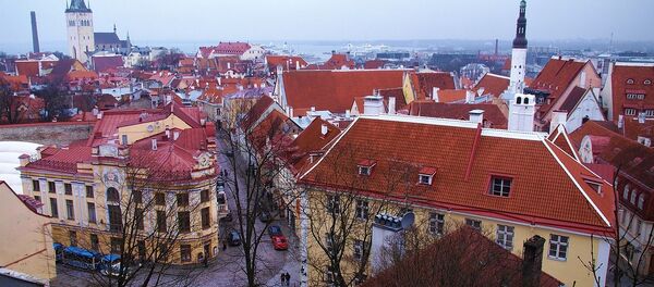 Quang cảnh mùa đông của thủ đô Tallinn, Estonia - Sputnik Việt Nam