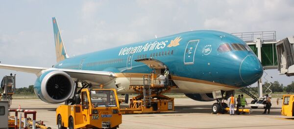 Máy bay của Vietnam Airlines bay chặng Incheon - Tân Sơn Nhất chuyển hướng hạ cánh xuống sân bay Cần Thơ. - Sputnik Việt Nam