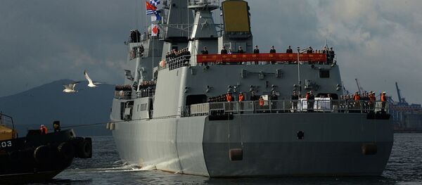 Tàu khu trục Trung Quốc Shi Gia Trang. - Sputnik Việt Nam