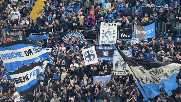 Người hâm mộ đội bóng đá Ý Atalanta - Sputnik Việt Nam