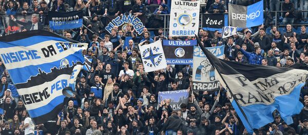 Người hâm mộ đội bóng đá Ý Atalanta - Sputnik Việt Nam