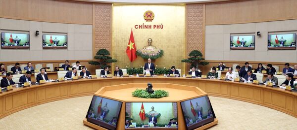 Thủ tướng Nguyễn Xuân Phúc chủ trì phiên họp Chính phủ thường kỳ tháng 2 năm 2020. Thủ tướng Nguyễn Xuân Phúc chủ trì phiên họp Chính phủ thường kỳ tháng 2 năm 2020. - Sputnik Việt Nam