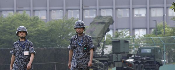 Lính Nhật bên cạnh Bộ Quốc phòng (ảnh lưu trữ) - Sputnik Việt Nam