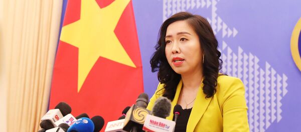 Người phát ngôn Bộ Ngoại giao Lê Thị Thu Hằng thông báo một số hoạt động đối ngoại của Việt Nam. Người phát ngôn Bộ Ngoại giao Lê Thị Thu Hằng thông báo một số hoạt động đối ngoại của Việt Nam. - Sputnik Việt Nam