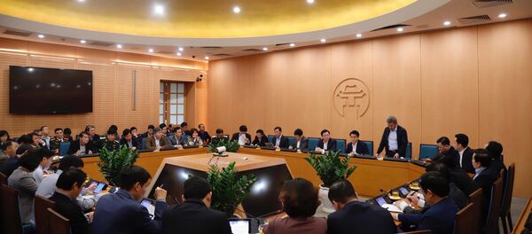 Quang cảnh cuộc họp sáng nay - Sputnik Việt Nam