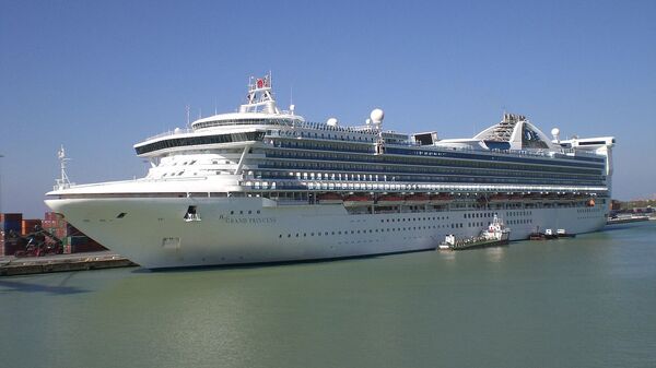 Tàu du lịch Grand Princess - Sputnik Việt Nam