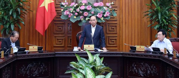  Thủ tướng Nguyễn Xuân Phúc phát biểu. - Sputnik Việt Nam