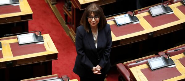 Tổng thống mới của Hy Lạp, bà Katerina Sakellaropoulou - Sputnik Việt Nam
