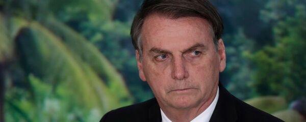 Tổng thống Brazil Jair Bolsonaru tại Cung điện Planalto, Brazil Tổng thống Brazil Jair Bolsonaru tại Cung điện Planalto, Brazil - Sputnik Việt Nam