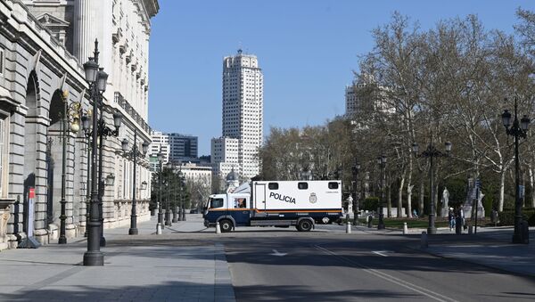 Trung tâm thành phố Madrid, Tây Ban Nha  - Sputnik Việt Nam