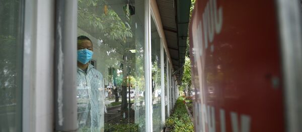 Khu cách ly các trường hợp đợi kết quả. Khu cách ly các trường hợp đợi kết quả. - Sputnik Việt Nam