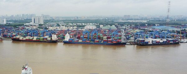 Nhiều loại hàng hóa chủ lực của Việt Nam đang gặp nguy cơ khó khăn khi dịch Covid-19 bùng phát ở Mỹ và EU. - Sputnik Việt Nam