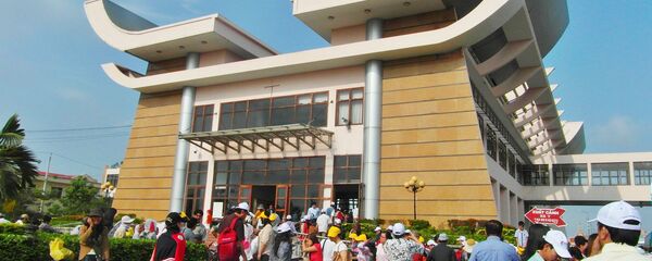 Cửa khẩu Mộc Bài - Tây Ninh. Cửa khẩu Mộc Bài - Tây Ninh. - Sputnik Việt Nam