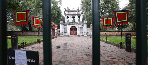 Khu di tích Văn Miếu – Quốc Tử Giám đóng cửa Khu di tích Văn Miếu – Quốc Tử Giám đóng cửa - Sputnik Việt Nam