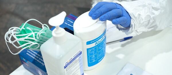 Kiểm soát vệ sinh và kiểm dịch tại sân bay Sheremetyevo Kiểm soát vệ sinh và kiểm dịch tại sân bay Sheremetyevo - Sputnik Việt Nam