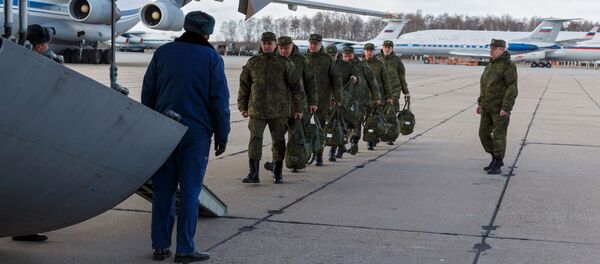 Nhân viên phục vụ y tế của Lực lượng Vũ trang Liên bang Nga. Nhân viên phục vụ y tế của Lực lượng Vũ trang Liên bang Nga. - Sputnik Việt Nam