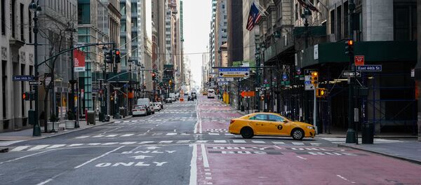 Xe taxi trên phố New York, Hoa Kỳ  - Sputnik Việt Nam