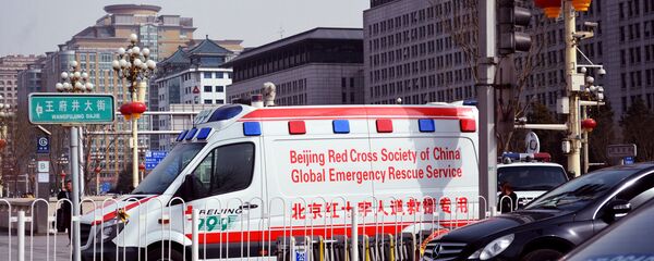 Xe cứu thương của Trung Quốc Xe cứu thương của Trung Quốc - Sputnik Việt Nam