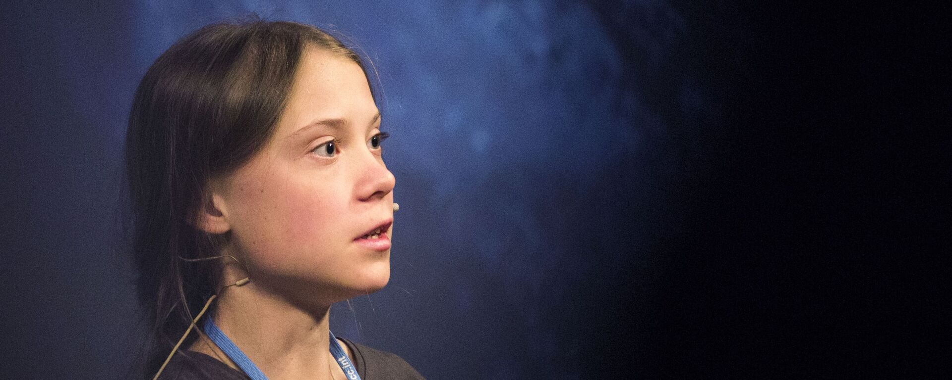 Nhà hoạt động người Thụy Điển Greta Thunberg tại một cuộc họp báo trước cuộc biểu tình về khí hậu Tháng ba vì khí hậu ở Madrid - Sputnik Việt Nam, 1920, 26.03.2020