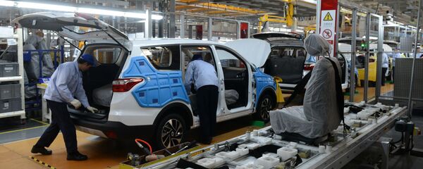 Nhà máy Changan tại thành phố Trùng Khánh ở Trung Quốc. - Sputnik Việt Nam