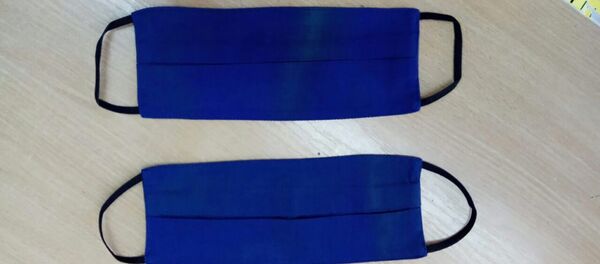 Khẩu trang y tế với ion bạc. Khẩu trang y tế với ion bạc. - Sputnik Việt Nam