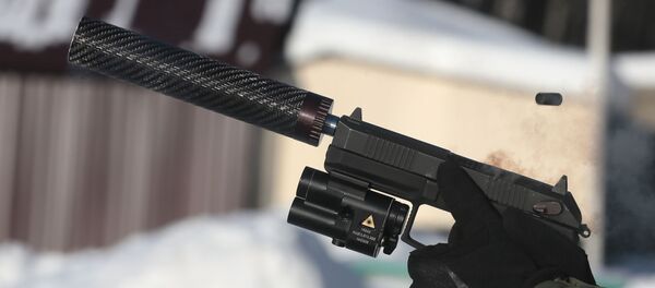 Bộ giảm thanh dạng mô-đun dùng cho súng Bộ giảm thanh dạng mô-đun dùng cho súng - Sputnik Việt Nam