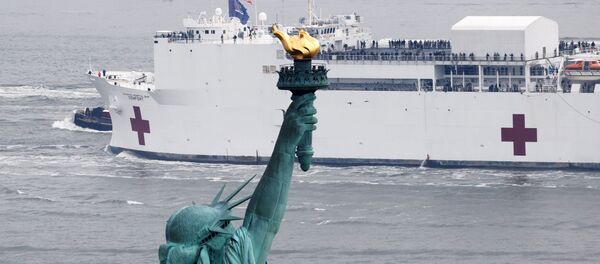 Tàu bệnh viện USNS Comfort - Sputnik Việt Nam