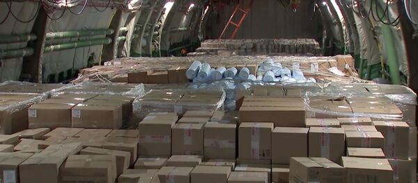 Nga đã gửi viện trợ nhân đạo cho Hoa Kỳ trong cuộc chiến chống lại coronavirus Nga đã gửi viện trợ nhân đạo cho Hoa Kỳ trong cuộc chiến chống lại coronavirus - Sputnik Việt Nam