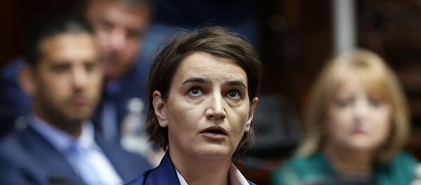 Thủ tướng Serbia Ana Brnabich - Sputnik Việt Nam