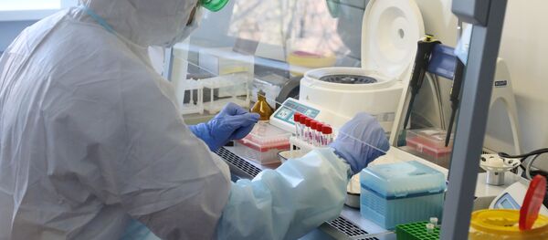 Xét nghiệm coronavirus trong phòng thí nghiệm Xét nghiệm coronavirus trong phòng thí nghiệm - Sputnik Việt Nam