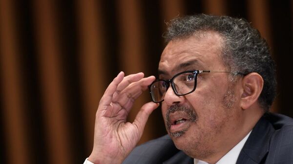 Tổng giám đốc WHO Tedros Adanom Gebreyesus - Sputnik Việt Nam