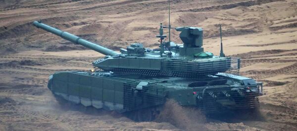 Xe tăng T-90M Đột phá tại cuộc tập trận Nga-Bêlarut Tây-2017 - Sputnik Việt Nam