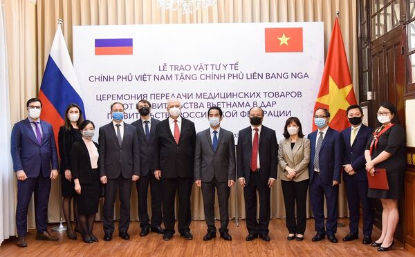 Cảm ơn Chính phủ và nhân dân Việt Nam hỗ trợ Nga chống Covid-19 - Sputnik Việt Nam