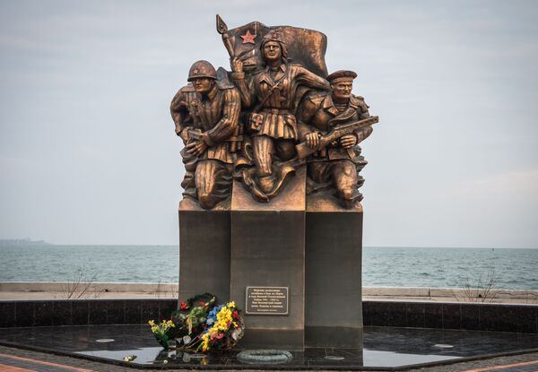 Thành phố Anh hùng Kerch: du kích trong trong các căn hầm đá Thành phố Anh hùng Kerch: du kích trong trong các căn hầm đá - Sputnik Việt Nam