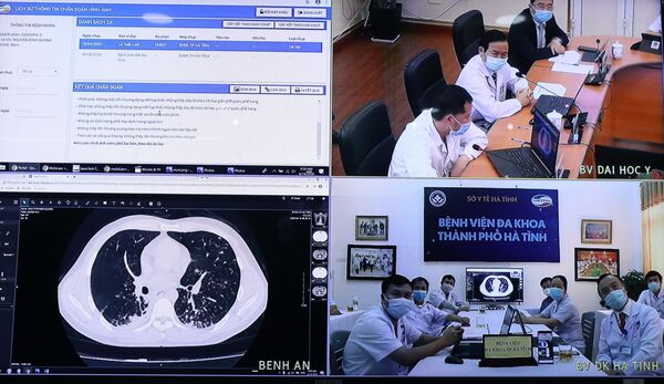 Thủ tướng dự Lễ khai trương Nền tảng hỗ trợ tư vấn khám, chữa bệnh từ xa Thủ tướng dự Lễ khai trương Nền tảng hỗ trợ tư vấn khám, chữa bệnh từ xa - Sputnik Việt Nam