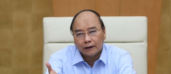 Thủ tướng Nguyễn Xuân Phúc, Trưởng Ban Chỉ đạo điều hành giá phát biểu. - Sputnik Việt Nam