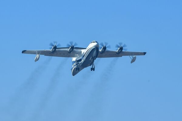 Trung Quốc tái thử nghiệm thủy phi cơ AG600 - Sputnik Việt Nam