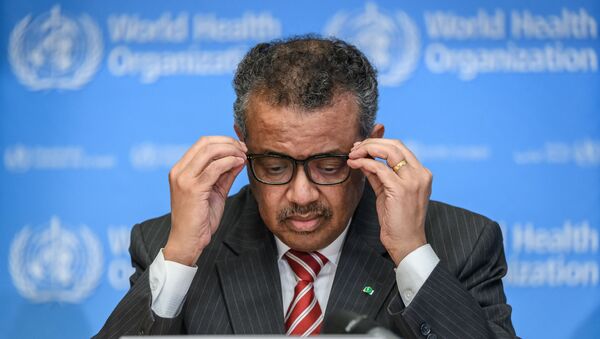 Tổng giám đốc Tổ chức Y tế Thế giới Tedros Adhanom Ghebreyesus - Sputnik Việt Nam