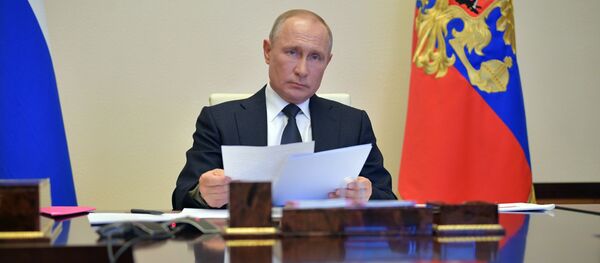 Tổng thống Putin gửi thông điệp tới người dân Nga liên quan tới coronavirus Tổng thống Putin gửi thông điệp tới người dân Nga liên quan tới coronavirus - Sputnik Việt Nam