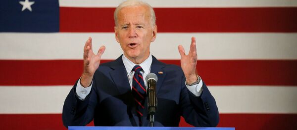 Ứng cử viên tổng thống Hoa Kỳ Joe Biden phát biểu như một phần của chiến dịch của mình - Sputnik Việt Nam