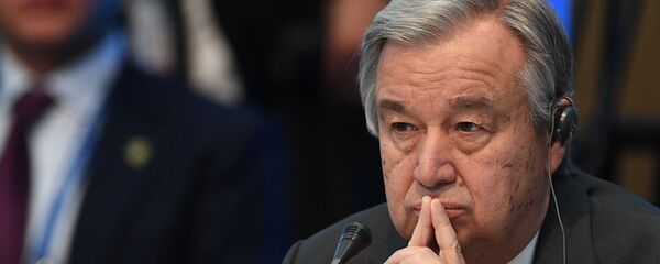Tổng thư ký LHQ António Guterres Tổng thư ký LHQ António Guterres - Sputnik Việt Nam