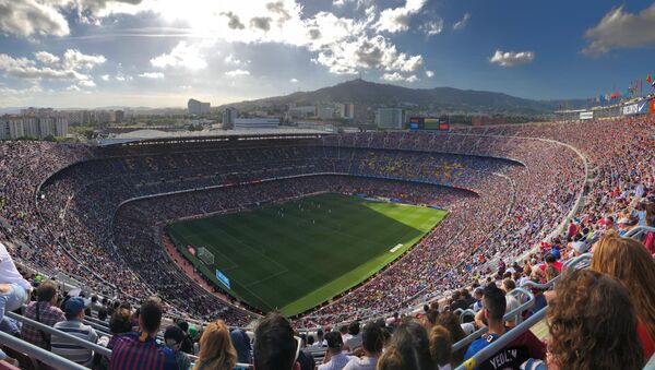 Camp Nou, sân nhà của câu lạc bộ bóng đá FC Barcelona - Sputnik Việt Nam