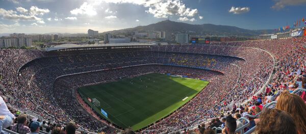 Camp Nou, sân nhà của câu lạc bộ bóng đá FC Barcelona - Sputnik Việt Nam